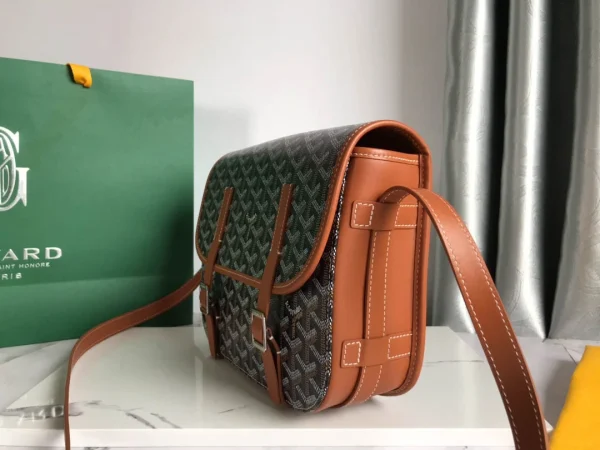 Belvdre double strip messenger bag Model: GY020098 Size: 22*17*9.5Cm - 图片 9