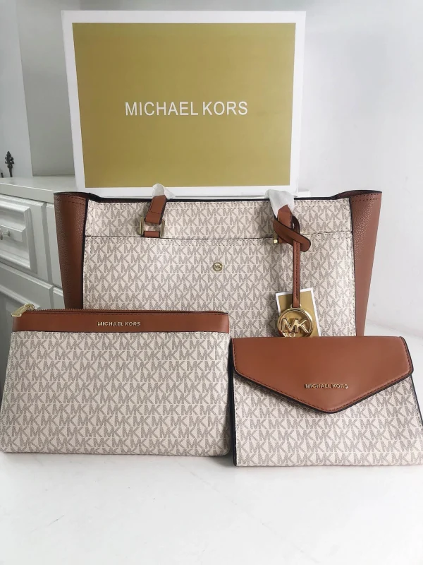 MK Shoulder Bag Black L: 26 H: 32 W: 13 - 图片 7