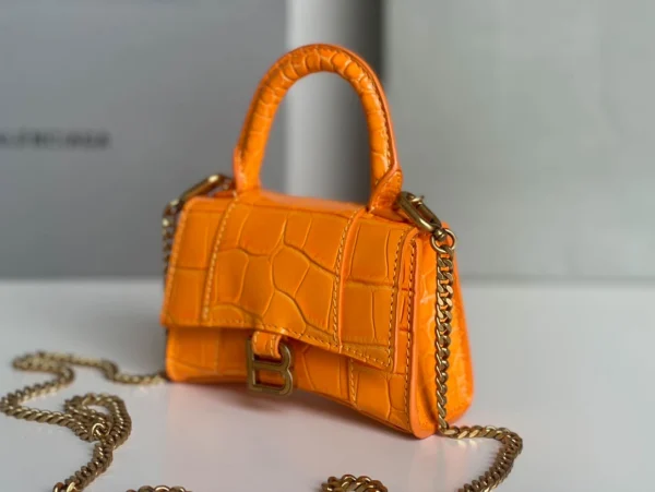Balenciaga hourglass bag orange model: 169 size: 12104.5cm - 图片 8
