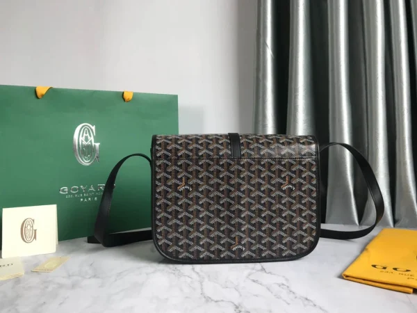 Belvdre Single Strip Messenger Bag Model: GY020183 Size: Large 28Cm - 图片 8