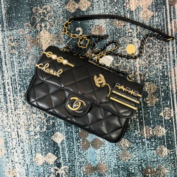297922c badge bag size: 14x22x8cm - 图片 7