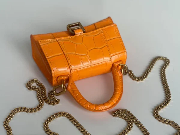 Balenciaga hourglass bag orange model: 169 size: 12104.5cm - 图片 5