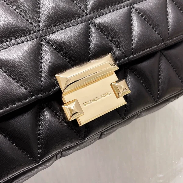 MK Sheepskin Bag Black Size: 25CmX16cmX8.5cm - 图片 17