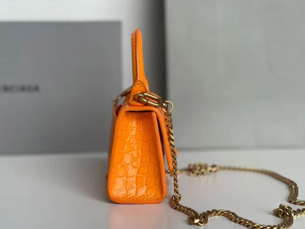 Balenciaga hourglass bag orange model: 169 size: 12104.5cm - 图片 7
