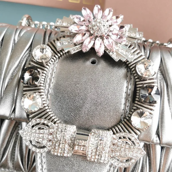 Matelasse Silver Grey Model: 5BD084 Length: 115cm size: 20 5.5 12 - 图片 6
