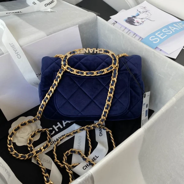 AS3450 Handbag with Diamond Chain Size: 20cm - 图片 9