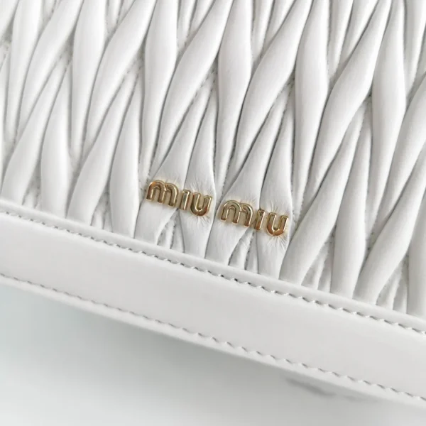 Miu Miu white Model: 5BD083 Size: 22X14X8cm - 图片 5