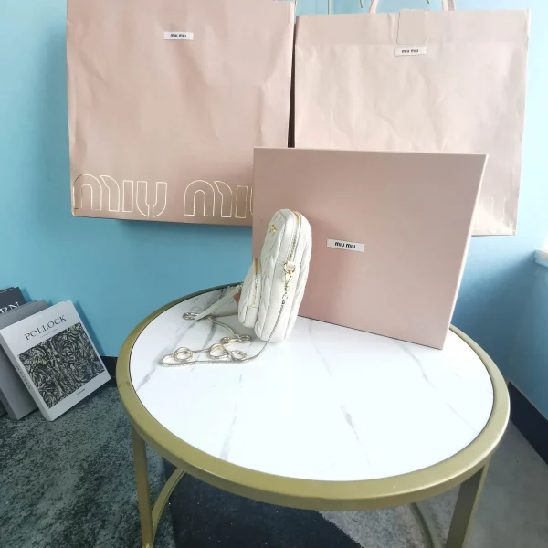 Matelasse metal chain shoulder strap with zipper pocket size: 17 2.5 9 Length: 115cm - 图片 17
