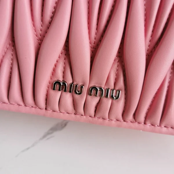 Miu Miu cherry blossom pink Model: 5BD084# size: 20, 5.5, 12 - 图片 2