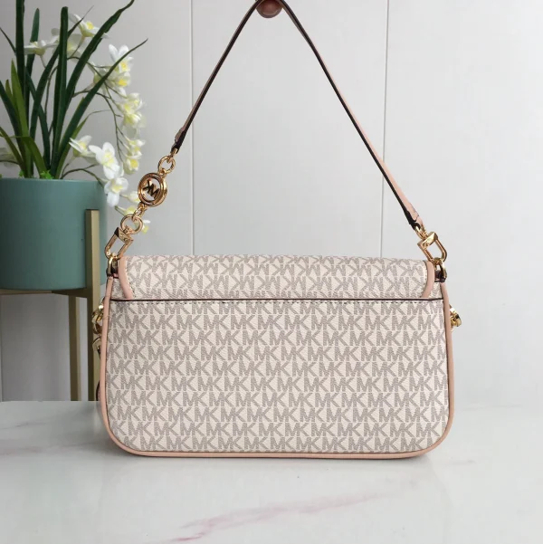 MK Splicing shoulder strap Size: 26CM*14CM*4CM Model: 9933300 - 图片 9