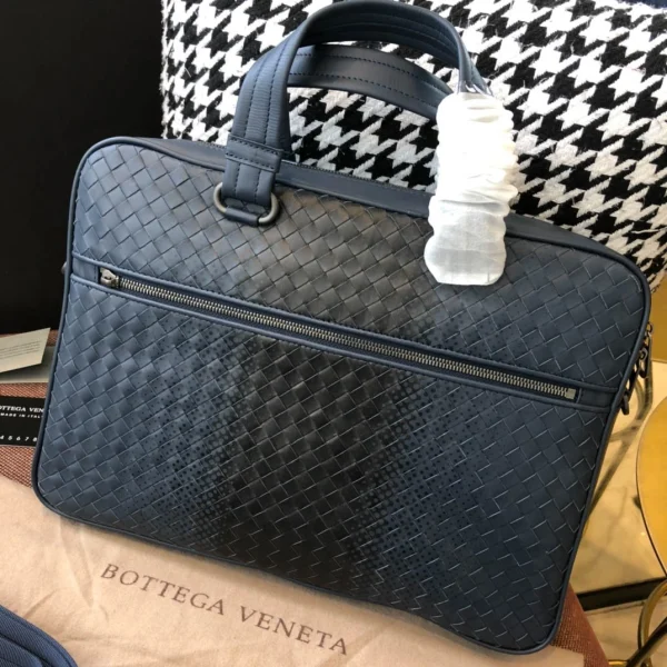 BV Briefcase Size: 38cm Blue - 图片 2