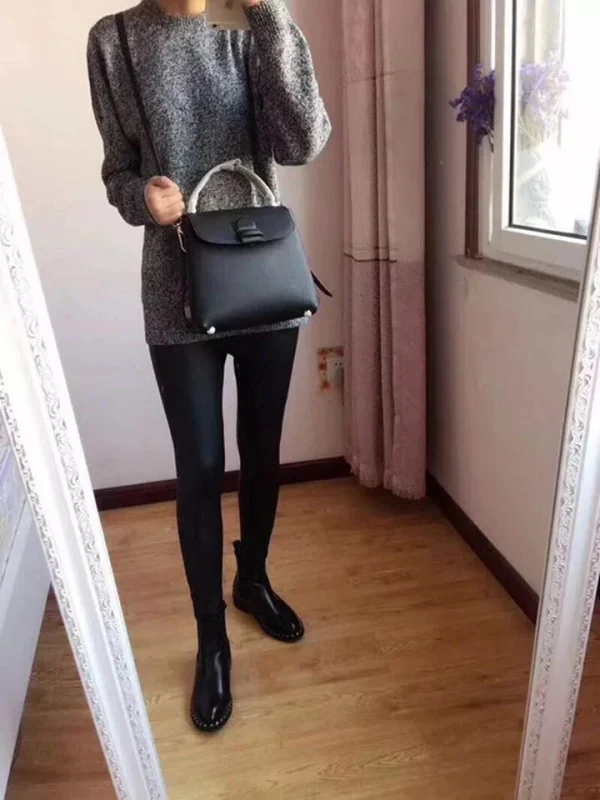 Calf leather bag Size:W25.5*H29*D10cm Code:400123 - 图片 9