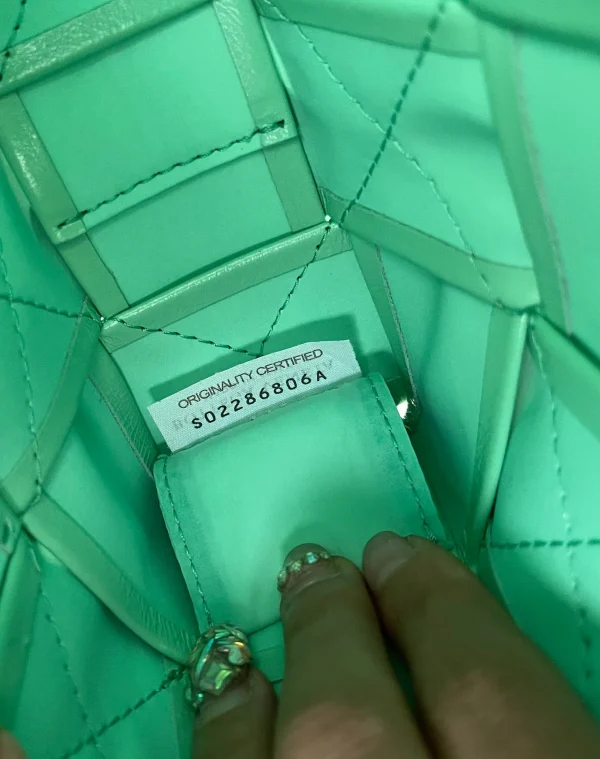 BV Cassette bag Size: 23x15cm 667298 Spring Green - 图片 4