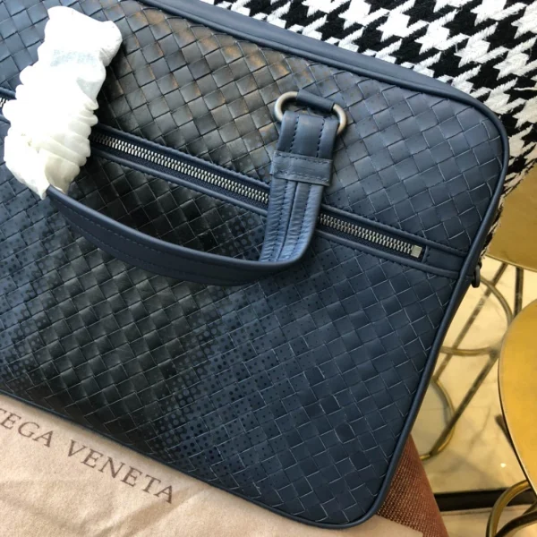 BV Briefcase Size: 38cm Blue - 图片 8