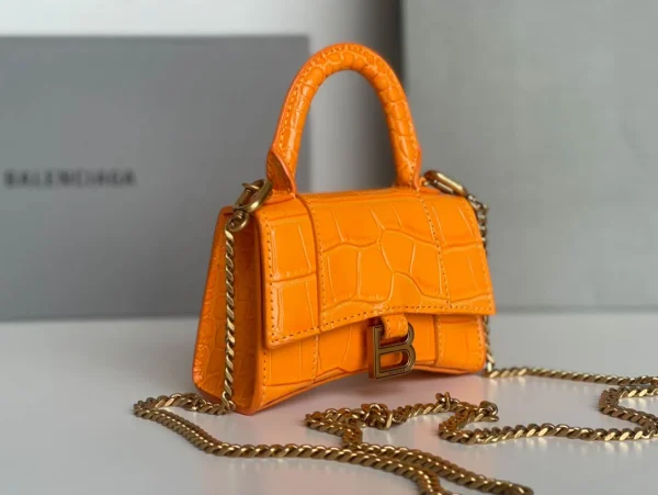 Balenciaga hourglass bag orange model: 169 size: 12104.5cm - 图片 9
