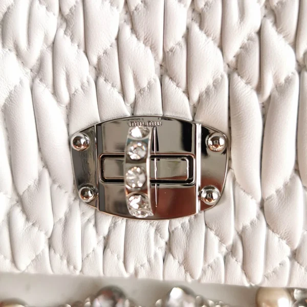 Miu Miu Diamond Chain Bag size: 22.5, 4.5, 12 - 图片 6