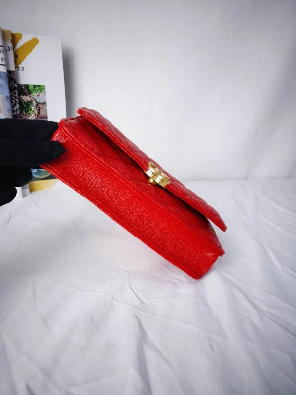 Ball grain leather Size: 19x12.5x3.5cm Style: 1913 - 图片 6