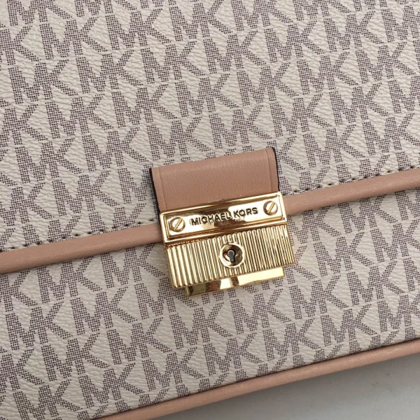 MK Splicing shoulder strap Size: 26CM*14CM*4CM Model: 9933300 - 图片 7