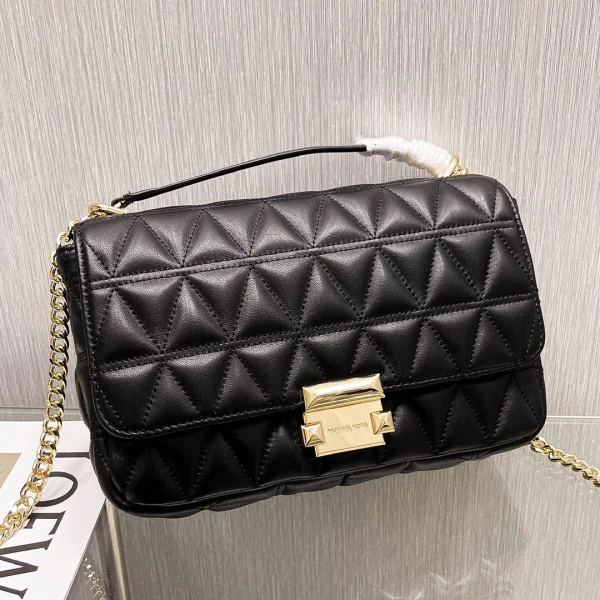 MK Sheepskin Bag Black Size: 25CmX16cmX8.5cm - 图片 18