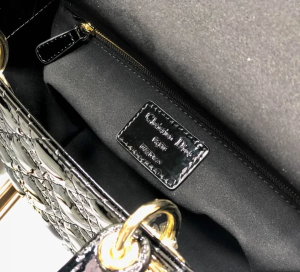 Black lacquer, classic 5 compartments 24cm - 图片 2
