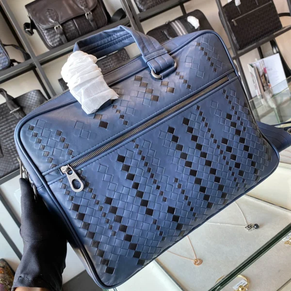 BV Briefcase Size: 36cm 98028 Blue - 图片 5