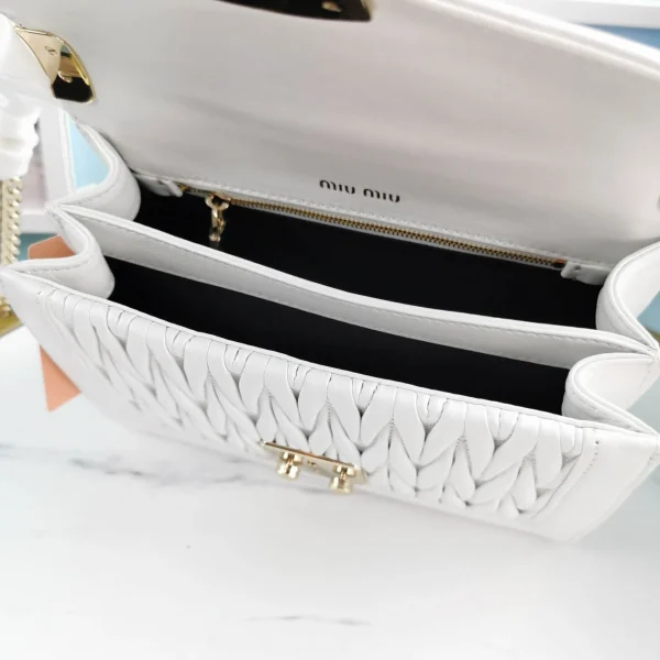 Miu Miu white Model: 5BD083 Size: 22X14X8cm - 图片 4
