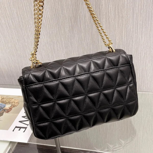 MK Sheepskin Bag Black Size: 25CmX16cmX8.5cm - 图片 13